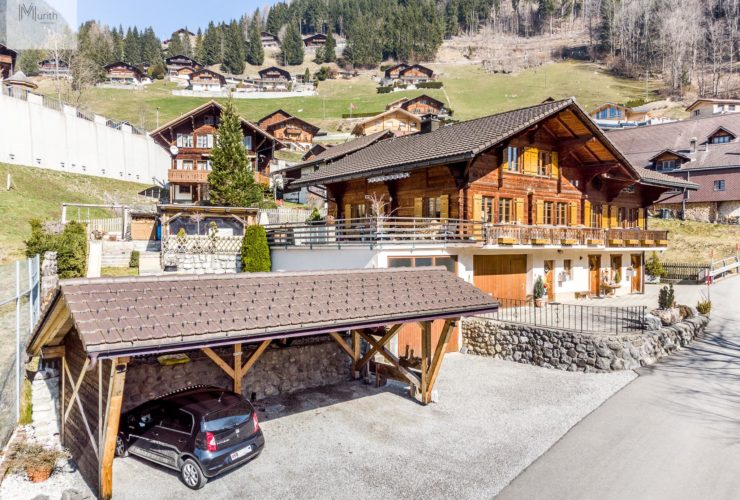 Magnifique chalet de qualité comprenant 2 appartements dans un cadre bucolique