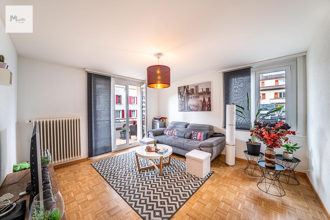 Opportunité d'investissement : Appartement 3,5 pièces au cœur de la Gruyère avec rendement attrayant !