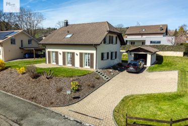 Superbe villa individuelle à Romont alliant confort et tranquillité !