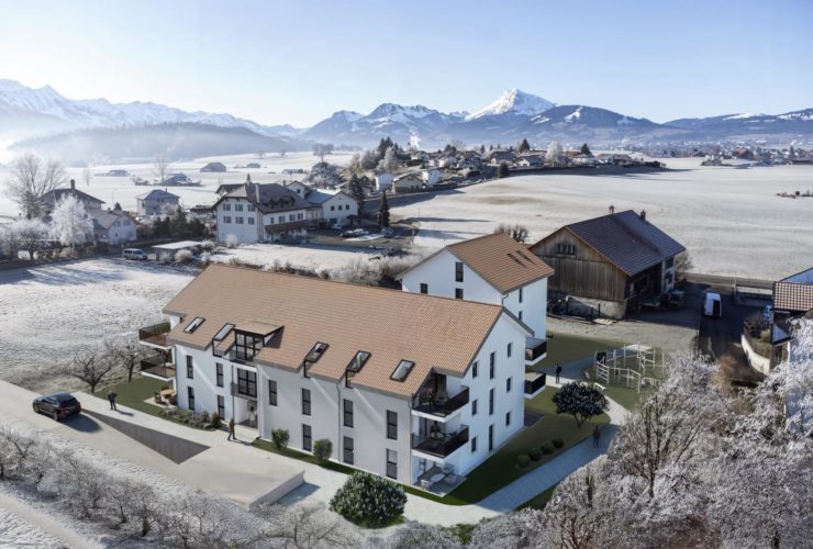 Nouvelle promotion de 20 appartements avec permis de construire au sein de la PPE "Le Coeur d'Echarlens" – Un cadre de vie idéal !