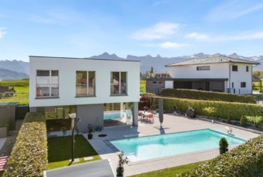 Splendide villa individuelle contemporaine avec piscine dans un quartier résidentiel de standing !