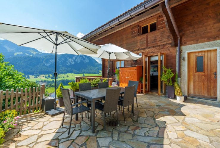 Chalet mitoyen en triplex jouissant d'une situation exceptionnelle