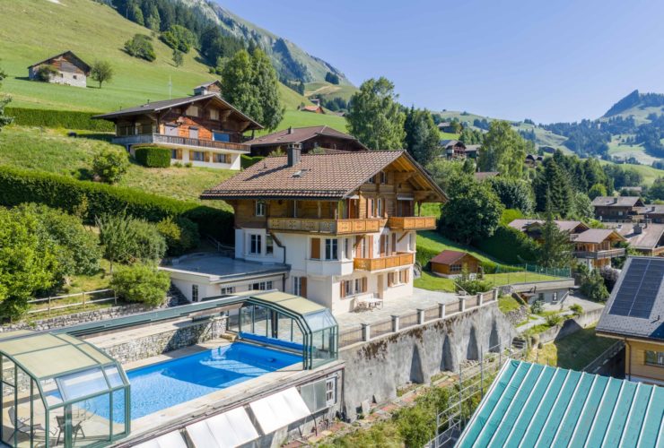 Chalet d’exception avec piscine au cœur des Alpes vaudoises