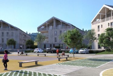 Attique 4,5 pièces au centre du village