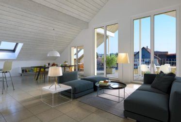 Attique 4,5 pièces au centre du village