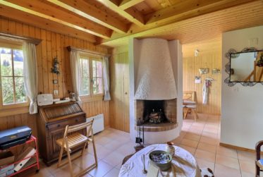 Havre alpin : Charmant chalet avec magnifique jardin et jaccuzzi