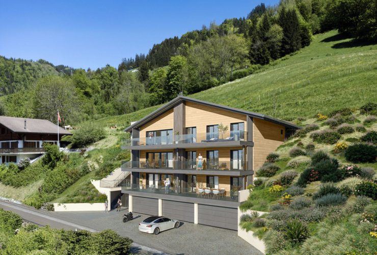 Magnifique attique 5,5 pièces avec vue d'exception !!!
