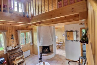 Havre alpin : Charmant chalet avec magnifique jardin et jaccuzzi
