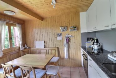 Havre alpin : Charmant chalet avec magnifique jardin et jaccuzzi