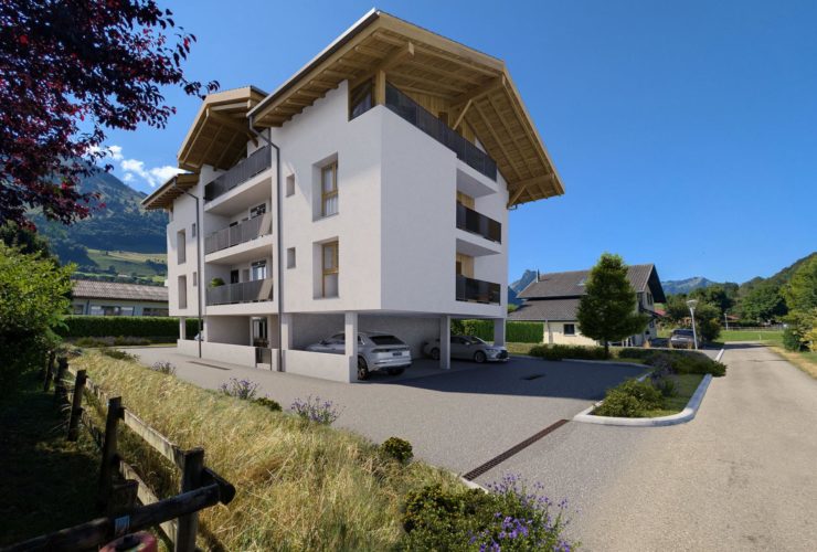 Superbe appartement neuf haut de gamme de 3,5 pièces au coeur de l'Intyamon !