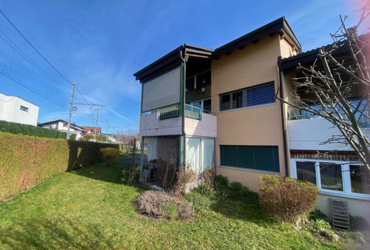 Appartement 3,5 pièces au rez-de-chaussée