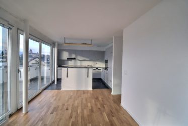 Somptueux attique de 4.5 pièces rénové avec vue imprenable sur le Moléson et la ville de Bulle !