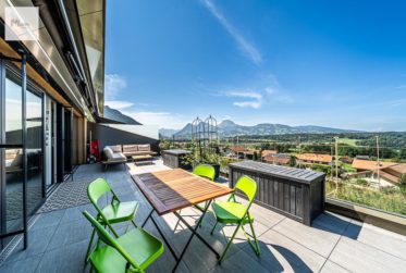 L’art de vivre en Gruyère : Exceptionnel appartement de 4.5 pièces en terrasse – Vue panoramique sur le Moléson et le Lac de Gruyère