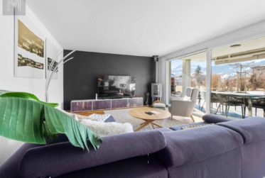 Splendide appartement de 5.5 pièces avec terrasse spacieux jardin et vue imprenable sur le Moléson