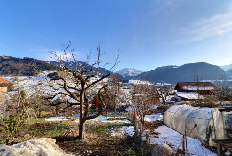 Une demeure historique de 2 appartements avec vue imprenable sur les montagnes