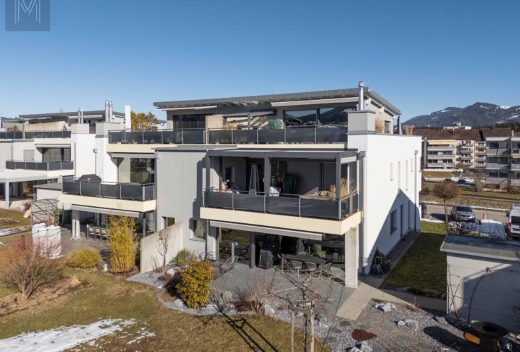 Splendide appartement de 5.5 pièces avec terrasse spacieux jardin et vue imprenable sur le Moléson