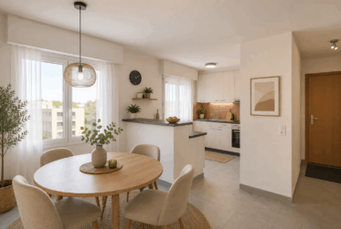 Appartement traversant de 4,5 pièces entre Bulle et Fribourg