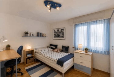 Appartement traversant de 4,5 pièces entre Bulle et Fribourg