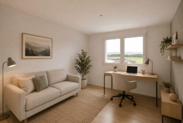 Appartement en attique de 4.5 pièces avec vue panoramique sur la campagne sans vis-à-vis !