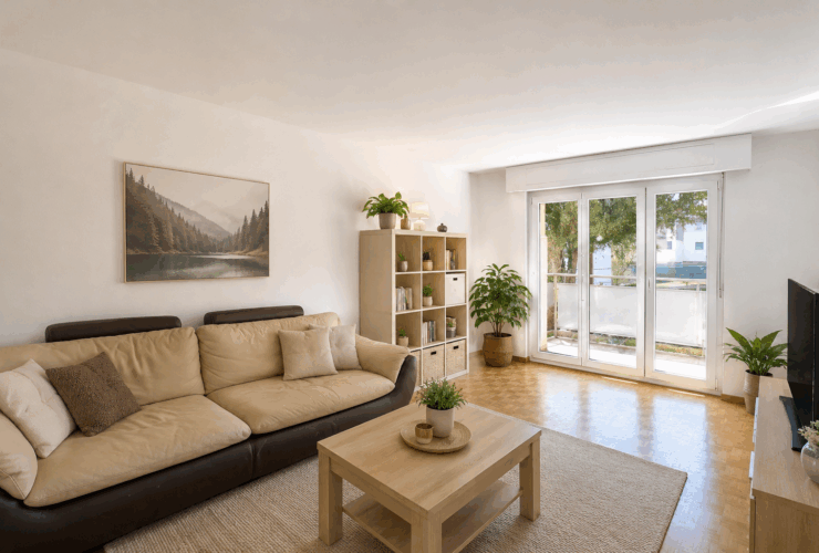 Appartement 3.5 pièces lumineux au cœur du village – Situation idéale entre Bulle et Fribourg
