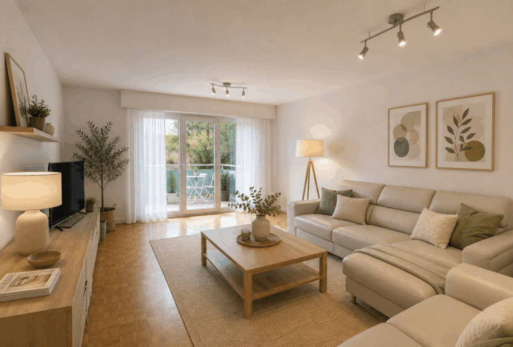 Appartement traversant de 4,5 pièces entre Bulle et Fribourg