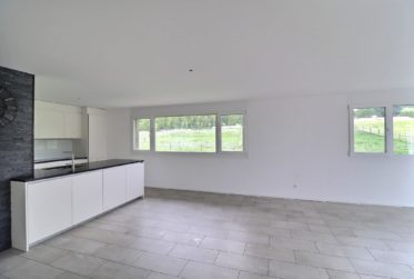 Appartement en attique de 4.5 pièces avec vue panoramique sur la campagne sans vis-à-vis !