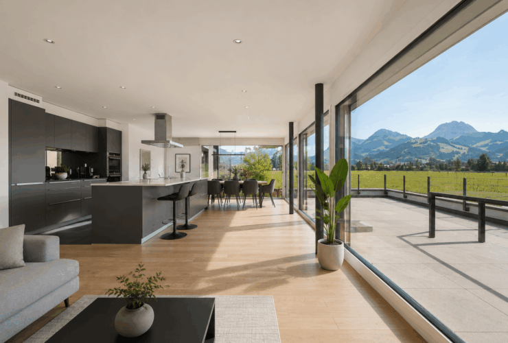 Appartement d'exception de 4.5 pièces en terrasse au cœur de la Gruyère avec vue panoramique !