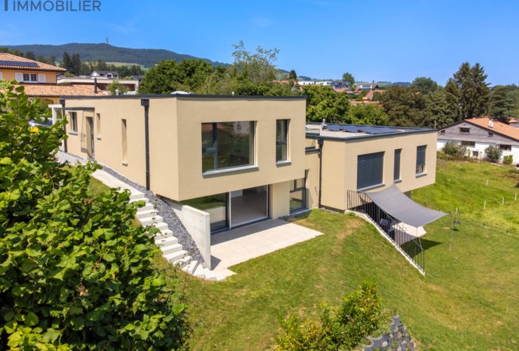 MAISON CONTEMPORAINE ECO MINERGIE