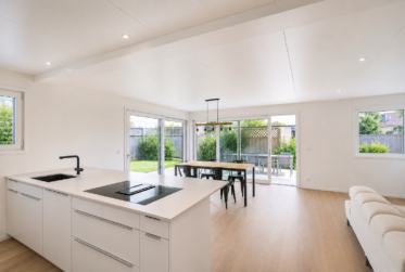 Magnifique maison jumelée contemporaine construction bois de 4,5 pièces avec terrasse et jardin privatif !