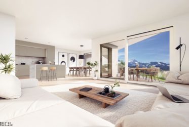 Promotion de 3 villas contiguës – Entre lac et montagnes, un cadre de vie d’exception