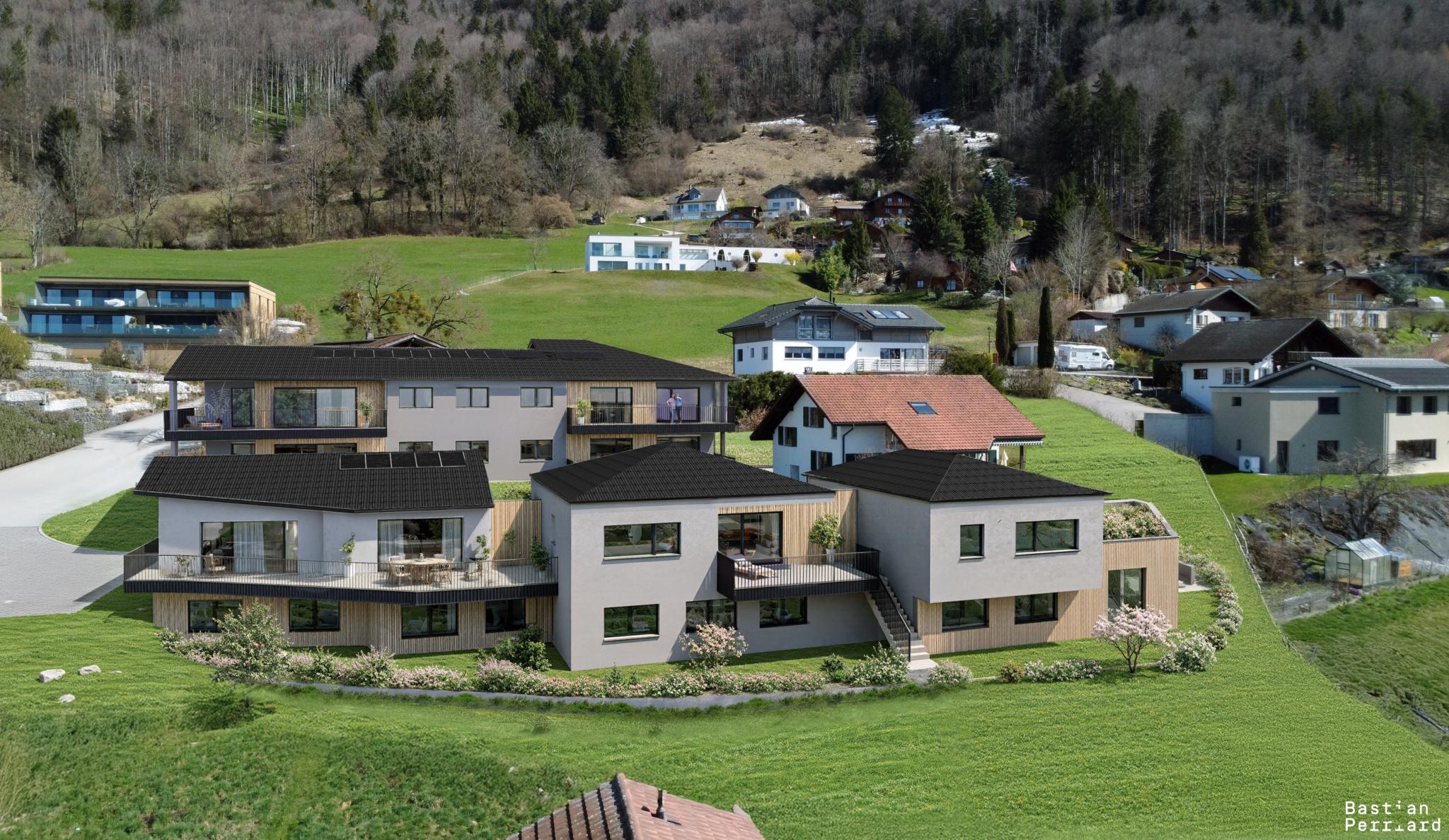 Promotion de 3 villas contiguës – Entre lac et montagnes, un cadre de vie d’exception