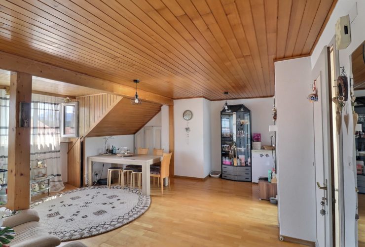 Appartement 3,5 pièces au dernier étage
