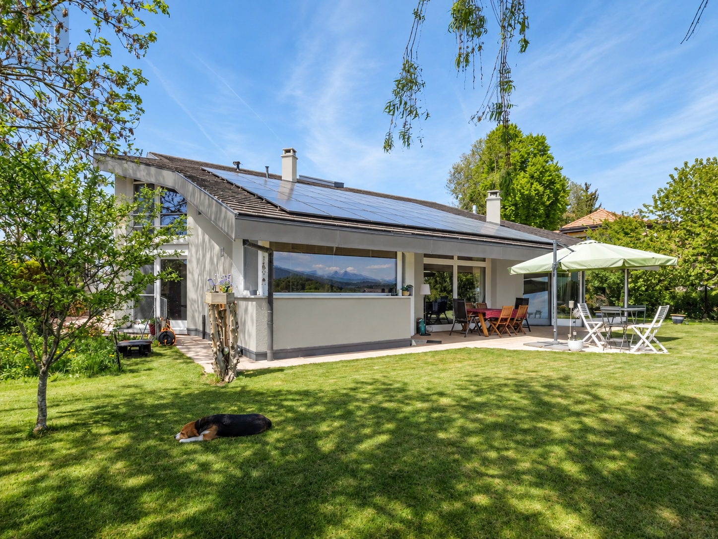 Superbe maison d'architecte modulable, conçue pour une ou deux habitations indépendantes.